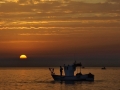 Pesca al amanecer